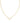 KENDRA SCOTT  Pearl Gold Letter L Short Pendant Necklace in White Pearl