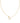 KENDRA SCOTT Pearl Gold Letter S Short Pendant Necklace in White Pearl