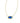 KENDRA SCOTT ELISA GLD 409 Elisa Pendant Necklace in Navy Abalone Shell