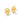 KENDRA SCOTT KELLY STUD GLD 710 Kendra Scott Kelly Stud Earrings, Gold-Plated
